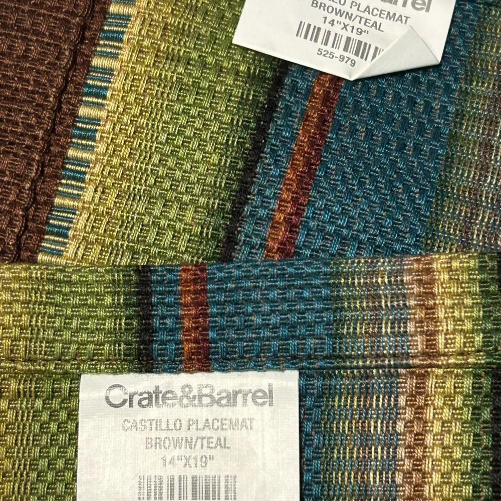 Crate & Barrel placemats
